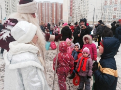 Новый год 2015: праздник продолжился на Ильинском бульваре в Красногорске.