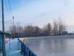 Хоккейная площадка в Отрадном – одна из лучших в Красногорском районе.