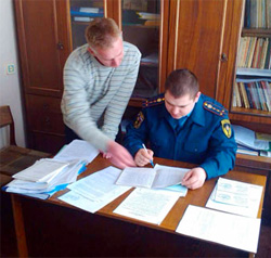 ОНД по Красногорскому району сообщает: началась приемка образовательных учреждений к новому 2015 учебному году.