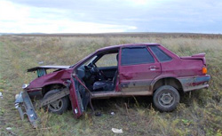 В ДТП на 79 км автодороги М-9 "Балтия" погибли два человека (водитель и пассажир) автомобиля "ВАЗ-21150".